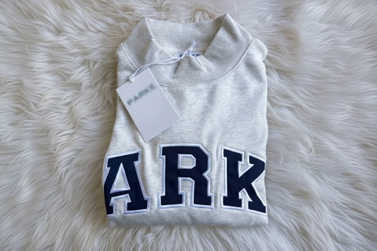 Branded Mockneck Sweatshirt